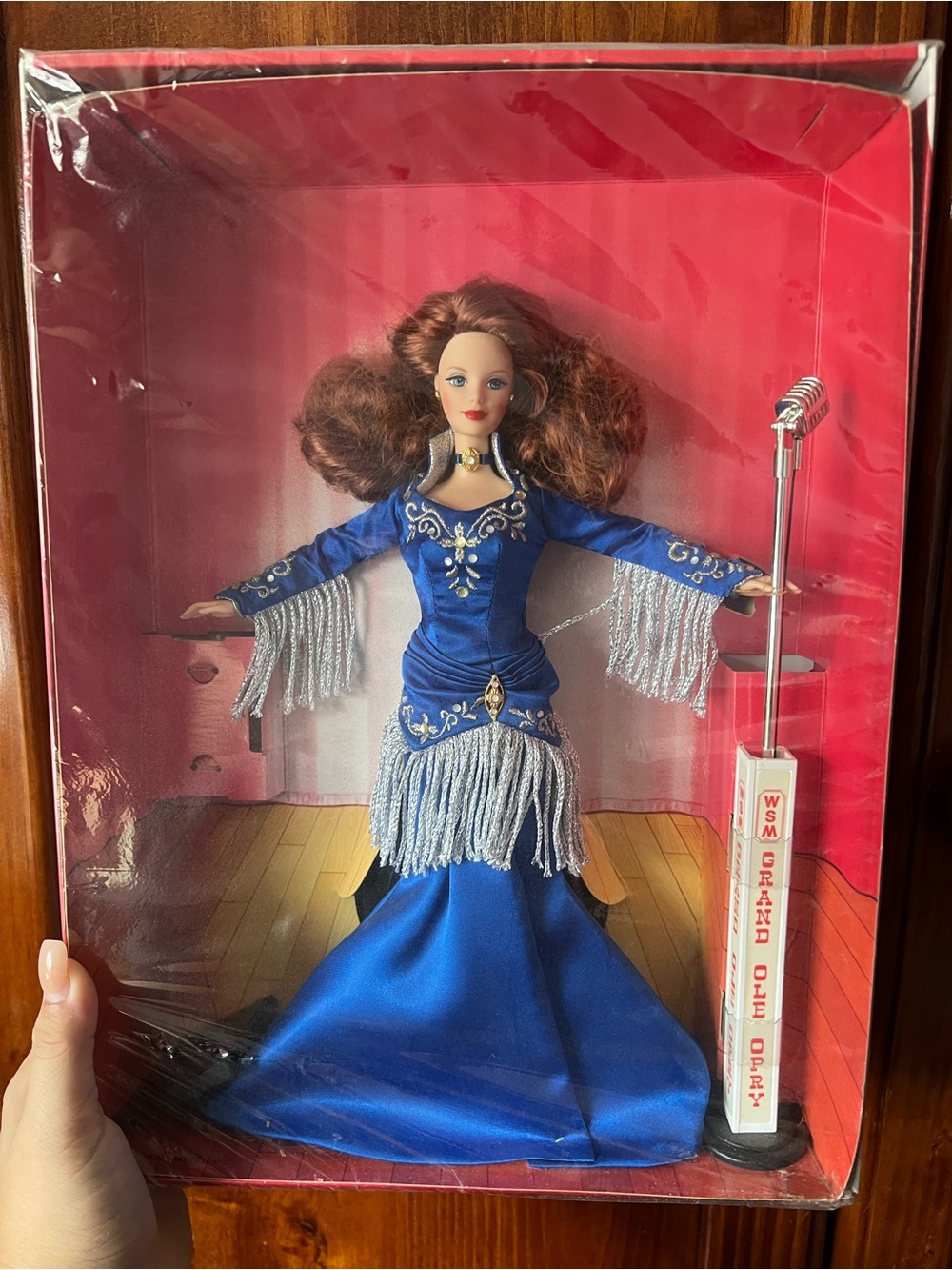 Vintage 1998 Barbie Grand Ole Opry Rising Star Red Box